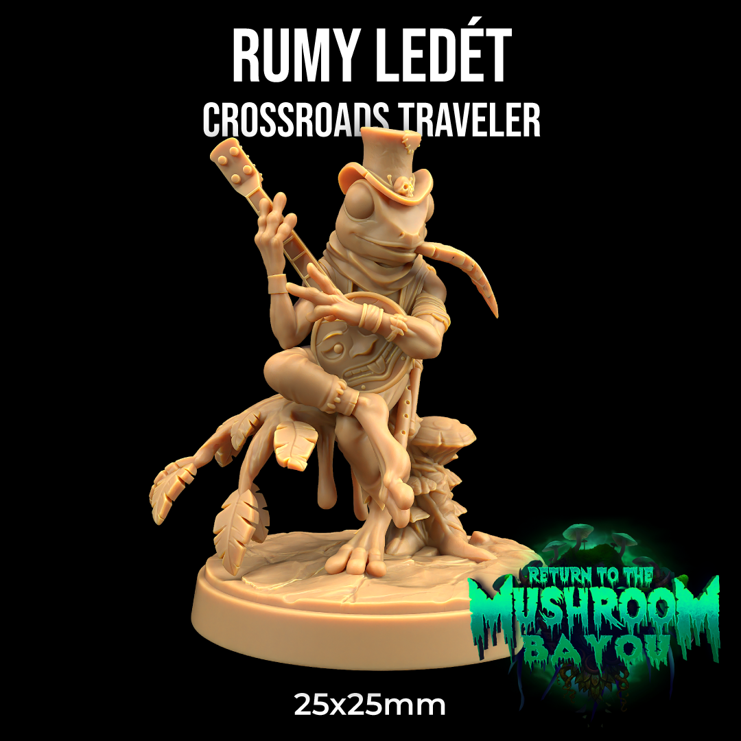 Rumy Ledét, Crossroads Traveler | PRESUPPORTED | Return To The Mushroom Bayou